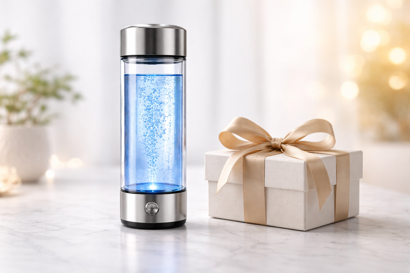 Bouteille d'eau a hydrogène
